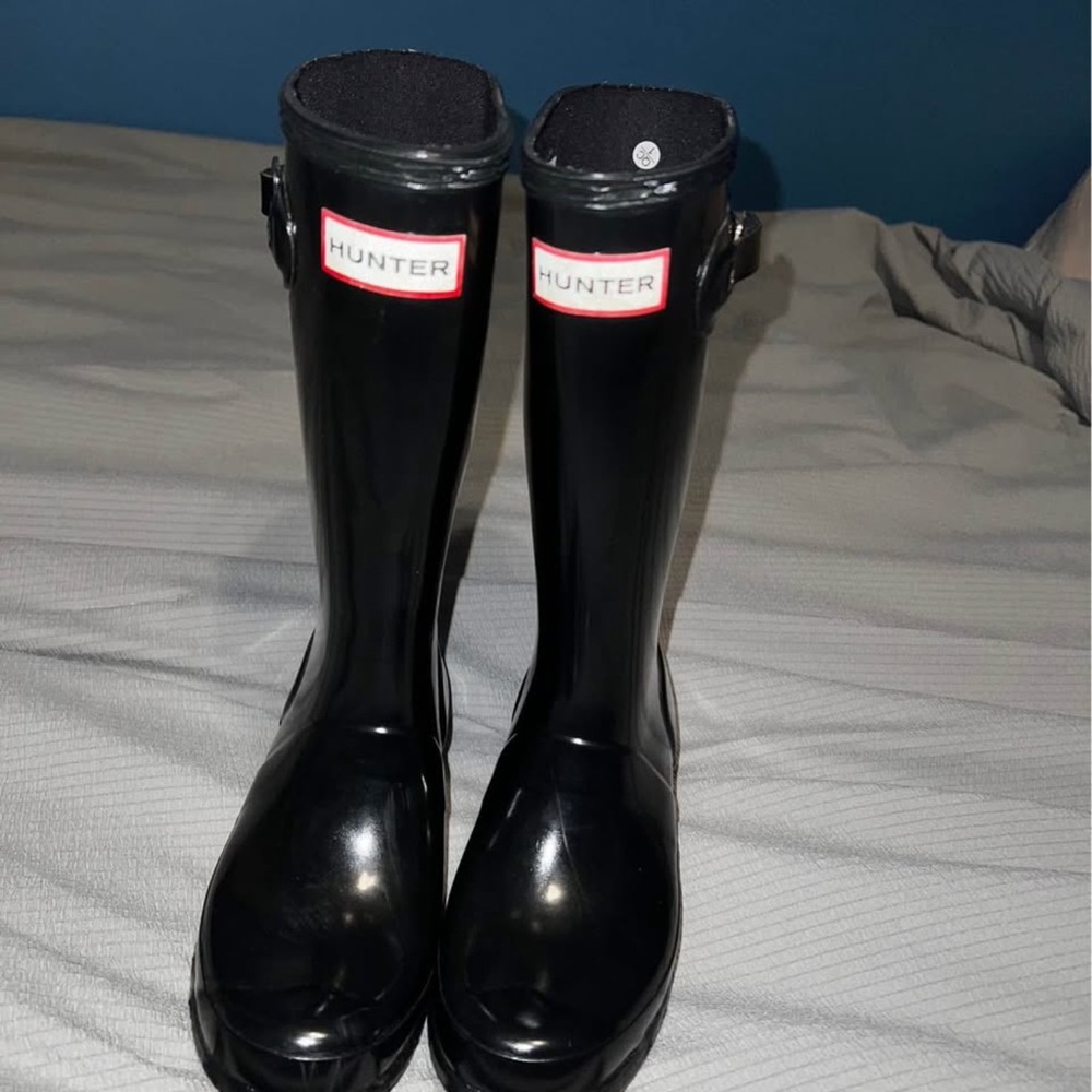 Hunter kids Classic Black Rain Boots